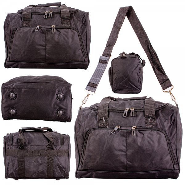 TB-CABIN-US-R-01 BLACK RYANAIR UNDERSEAT HOLDAL UNISEX CABIN BAG