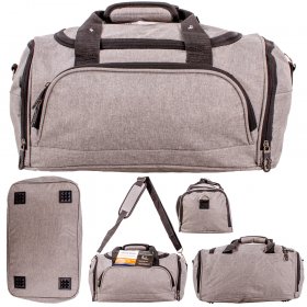 TB-CABIN-US-R-02 GREY RYANAIR UNDERSEAT HOLDALL UNISEX CABIN BAG