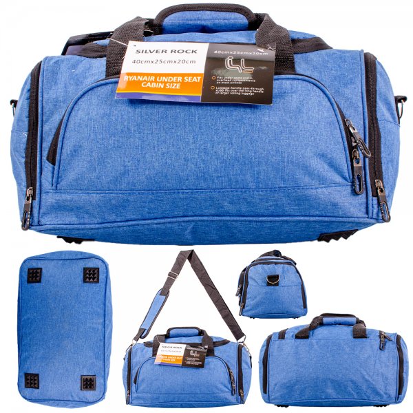 TB-CABIN-US-R-02 BLUE RYANAIR UNDERSEAT HOLDALL UNISEX CABIN BAG