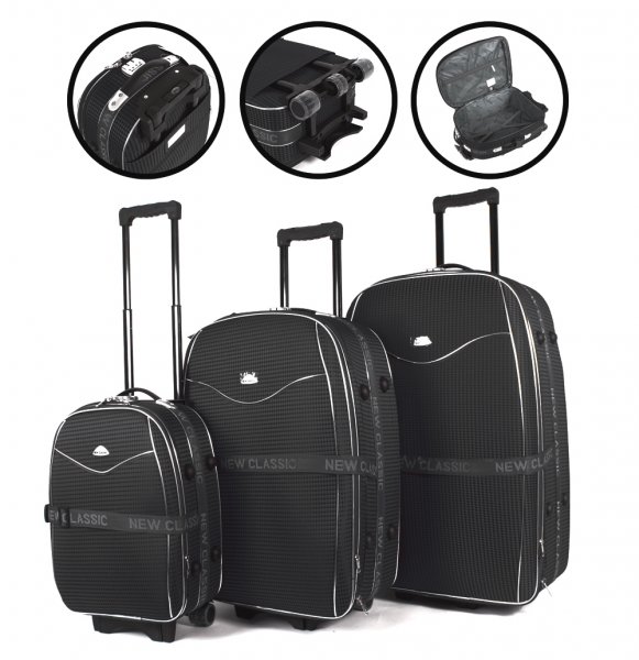 FI-500 SET OF 3 BLACK