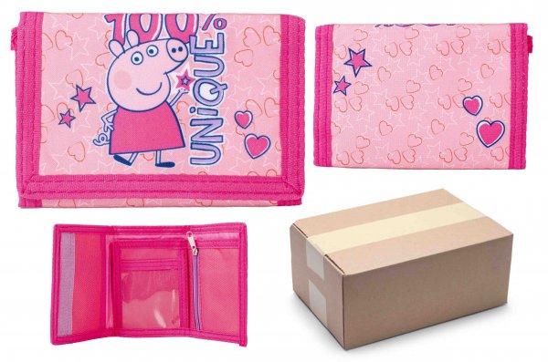 PEPPA PIG 03208 KIDS WALLET BOX OF 12