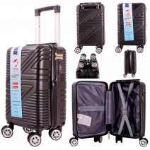 T-HC-US-24 BLACK 15.7'' UNDER-SEAT CABIN RYAN AIR SUITCASE