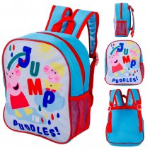 1000E29-4113N BLUE PEPPA PIG PREMIUM STANDARD KIDS BACKPACK