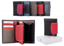 10617 RED RFID LADIES WALLET