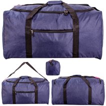 TB-65 NAVY LARGE 72L HOLDALL TRAVEL BAG