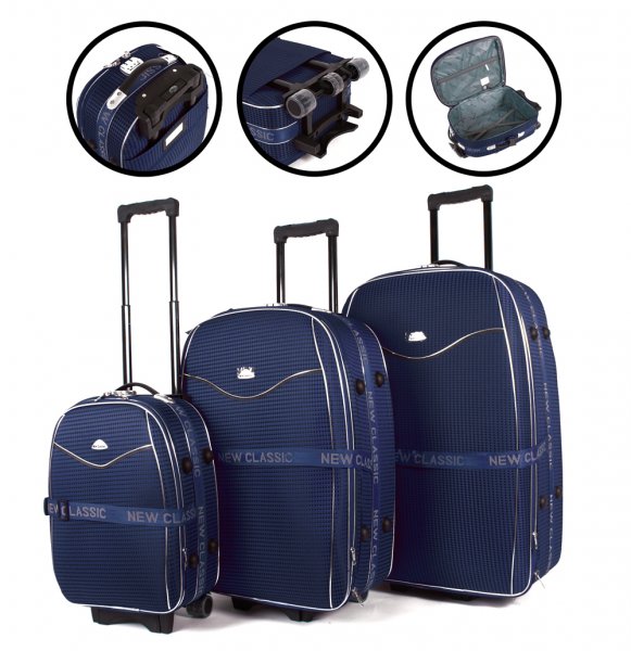 FI-500 SET OF 3 NAVY