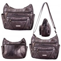 1952 BLACK TOP ZIP S.NIPPA FASHION SHOULDER BAG