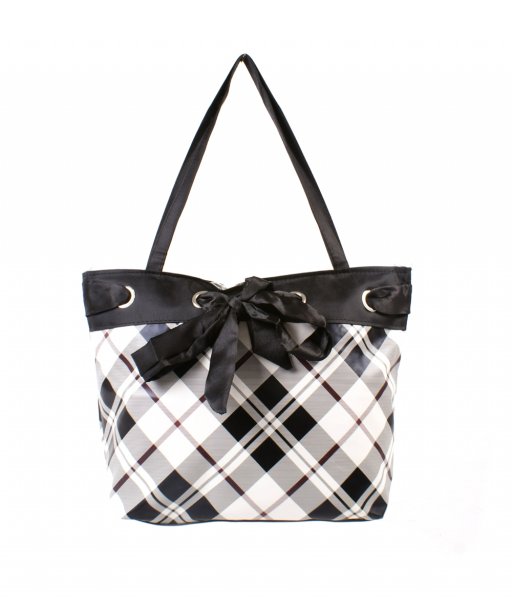 TOTE 10 BLACK-WHITE