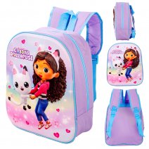 1000EVA31-3219 PURPLE GABBY'S DOLL HOUSE EVA 3D 31CM BACKPACK