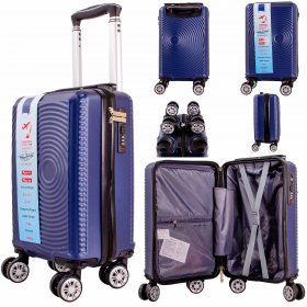 T-HC-US-1630 NAVY 15.7'' UNDER-SEAT CABIN-SIZE RYAN AIR TROLLEY