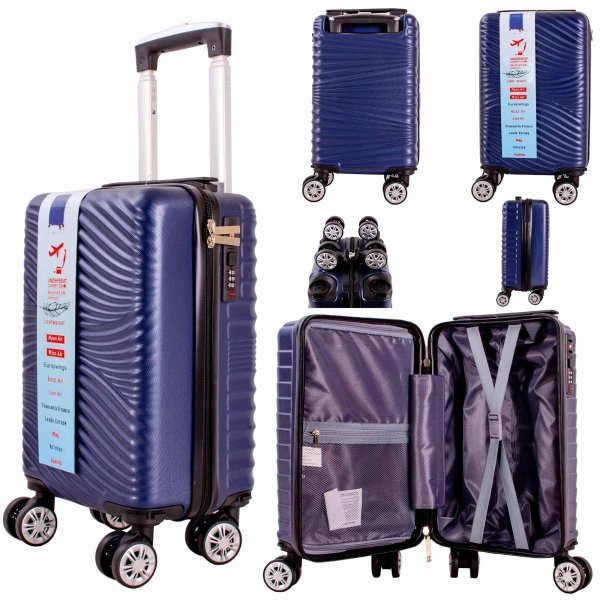 T-HC-US-25 NAVY 15.7'' UNDER-SEAT CABIN RYAN AIR SUITCASE