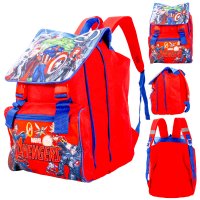 11113-3249 NAVY/RED AVENGERS SQUARE 40CM BACKPACK