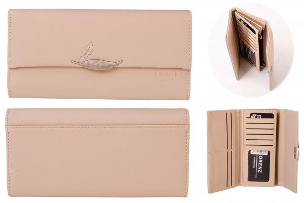 7243 LORENZ TAUPE PURSE