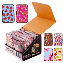 0002 ASSORTED MULTIPLE CARD HOLDER BOX OF 12