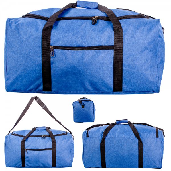 TB-65 BLUE LARGE 72L HOLDALL TRAVEL BAG