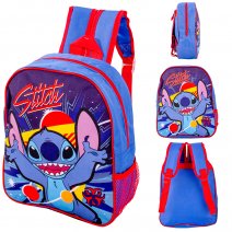 1000E29-3251N NAVY/RED STITCH KIDS DELUXE BACKPACK