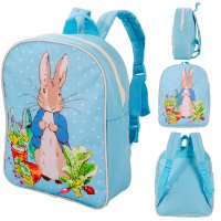 03324 PETR RABBIT LIGHT BLUE KIDS DELUXE BACKPACK