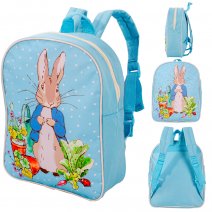 03324 PETR RABBIT LIGHT BLUE KIDS DELUXE BACKPACK