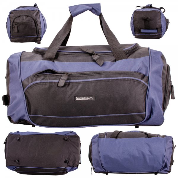 JBSB808TW BLACK/NAVY HOLDALL TRAVEL BAG