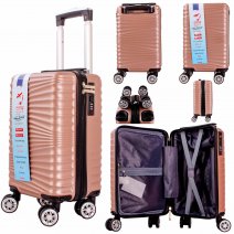 T-HC-US-25 ROSE GOLD 15.7'' UNDER-SEAT CABIN RYAN AIR SUITCASE