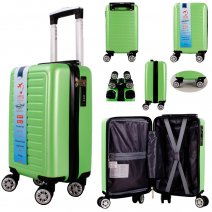 T-HC-US-15 LIME GREEN 15.7'' UNDER-SEAT CABIN-SIZE TROLLEY