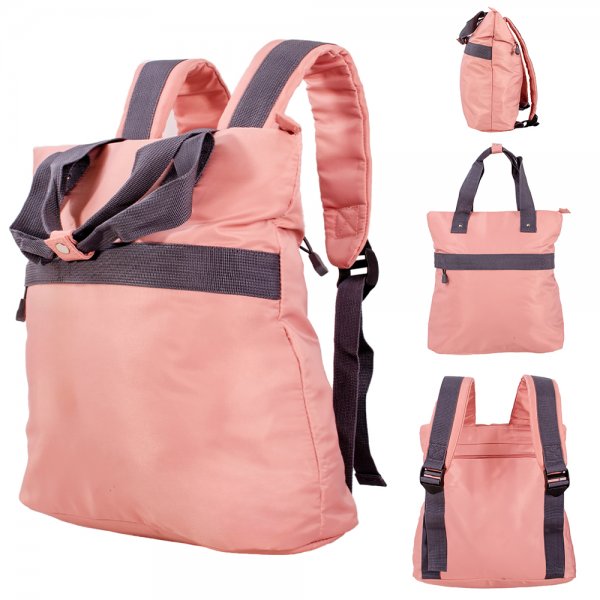 JBBP-284 PINK UNISEX BACKPACK/HANDBAG