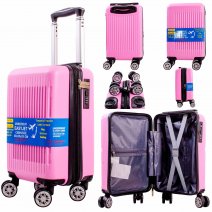 T-HC-US-1631 PINK RYAN AIR CABIN-SIZE TROLLEY SUITCASE