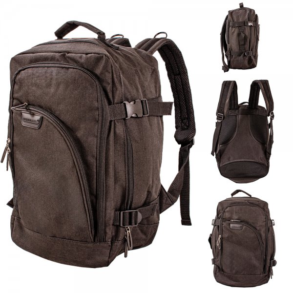 JBBP285 BLACK/BLACK MULTI-PURPOSE BACKPACK