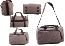 JBTB69 Grey Holdall / Cabin Bag