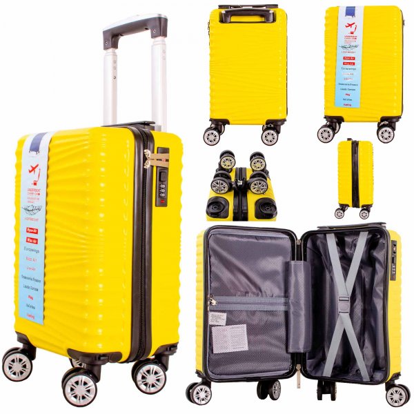 T-HC-US-25 YELLOW 15.7'' UNDER-SEAT CABIN RYAN AIR SUITCASE