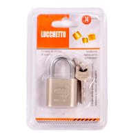 0244 30mm SECURITY PADLOCK FOR GYM LOCKER, TRAVEL BAGS, CABINETS