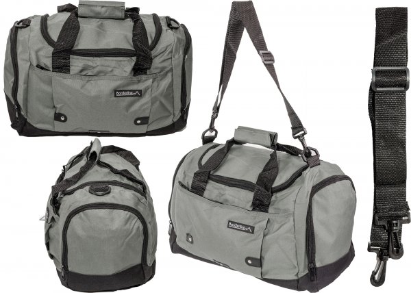 JBSB62 GREY/BLK BORDERLINE TRAVEL HOLDALL 52CM