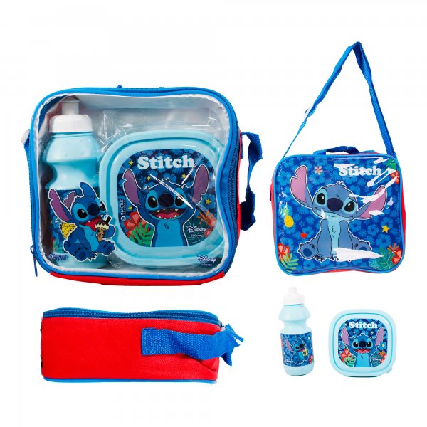 804762 LILO AND STITCH 3 PIECE LUNCH SET