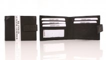 S-082 LEATHER WALLET BLACK