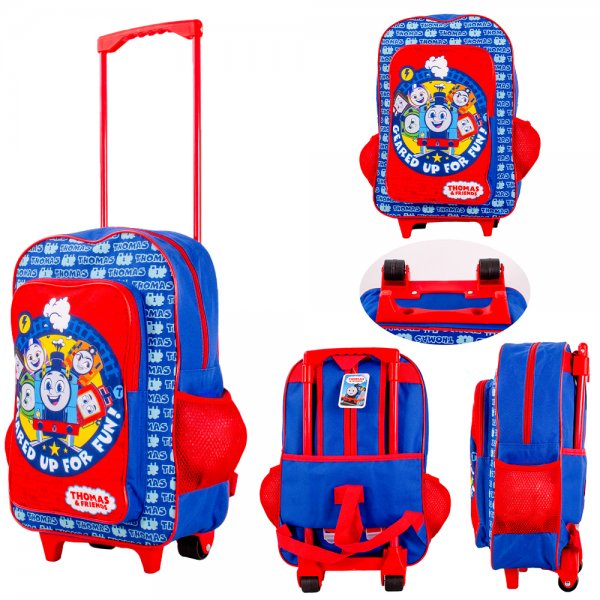 1019HV-2286N THOMAS NAVY KIDS TROLLEY/BACKPACK