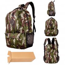 BP-111 CAMOUFLAGE ARMY GREEN BACKPACK BOX OF 25