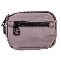 LL-260 GREY COIN PURSE W/KEYRING