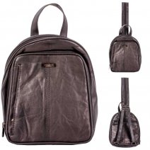 1931 BLACK X-BODY/BACKPACK LEATHER FASHION SHOULDER BAG