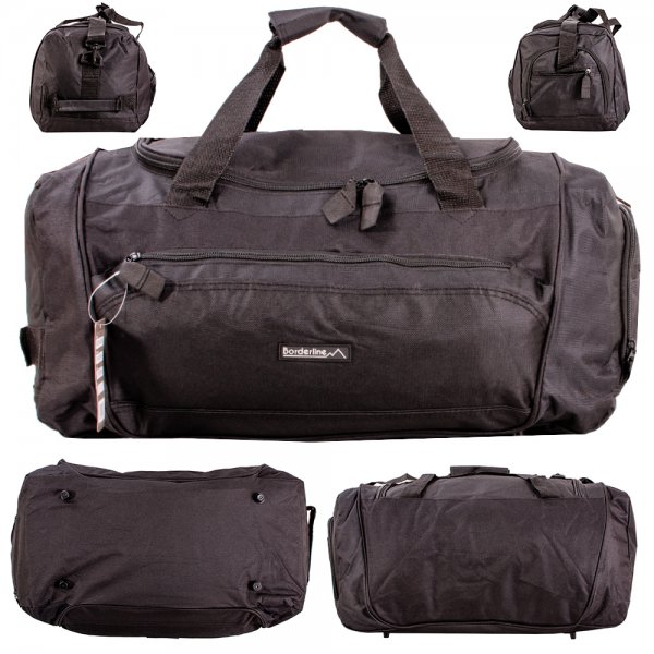 JBSB808TW BLACK/BLACK HOLDALL TRAVEL BAG