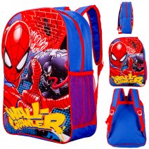 1000E40-2103 NAVY/RED SPIDERMAN 41CM ARCH KIDS BACKPACK