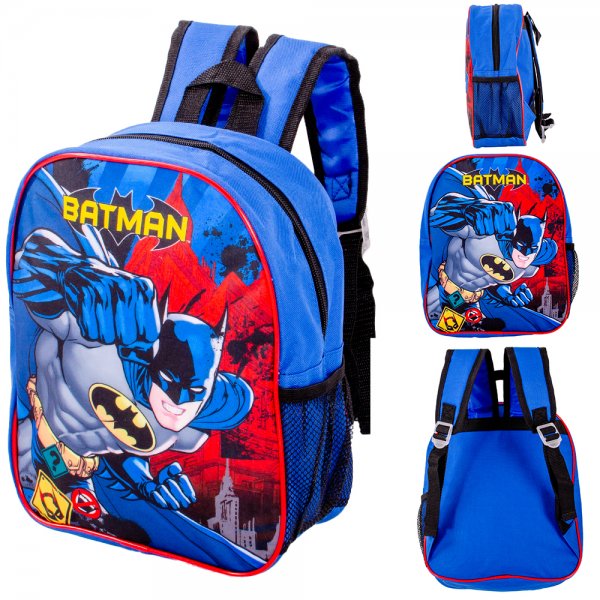 1000E29-3216N NAVY BATMAN PREMIUM STANDARD KIDS BACKPACK