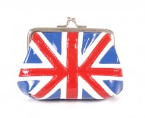 6266 coin snap purse with union jack - T141