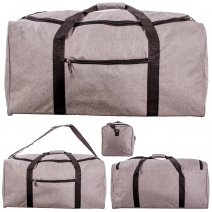 TB-65 GREY LARGE 72L HOLDALL TRAVEL BAG