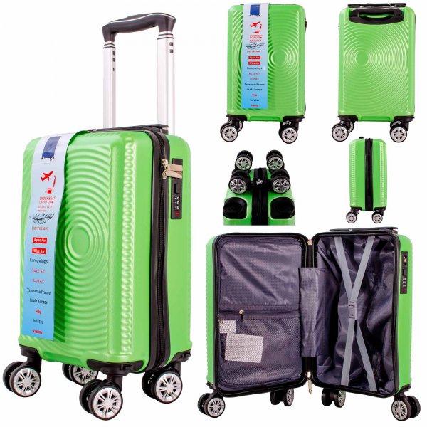 T-HC-US-1630 LIME GREEN 15.7'' UNDER-SEAT RYAN AIR TROLLEY