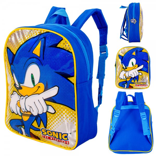 02648 NAVY SONIC KIDS DELUXE BACKPACK