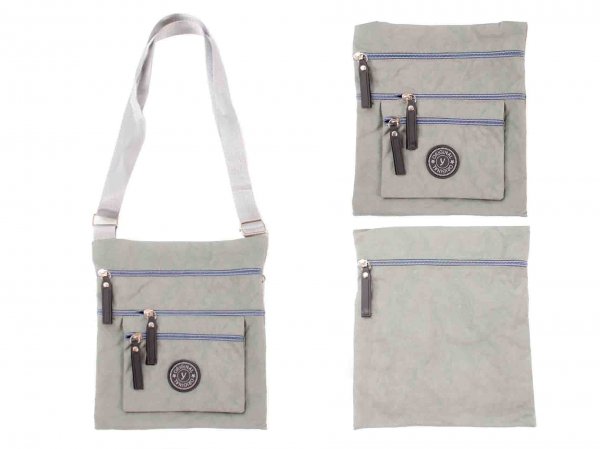 GRACE 57 GREY UNISEX SHOULDER BAG