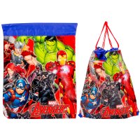 11055-1661 RED AVENGERS DRAWSTRING BAG