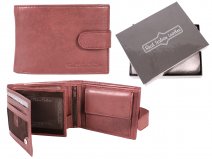 1007 BROWN ITALIAN LEATHER WALLET