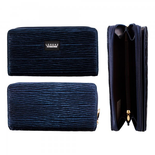 7270 NAVY LORENZ PURSE