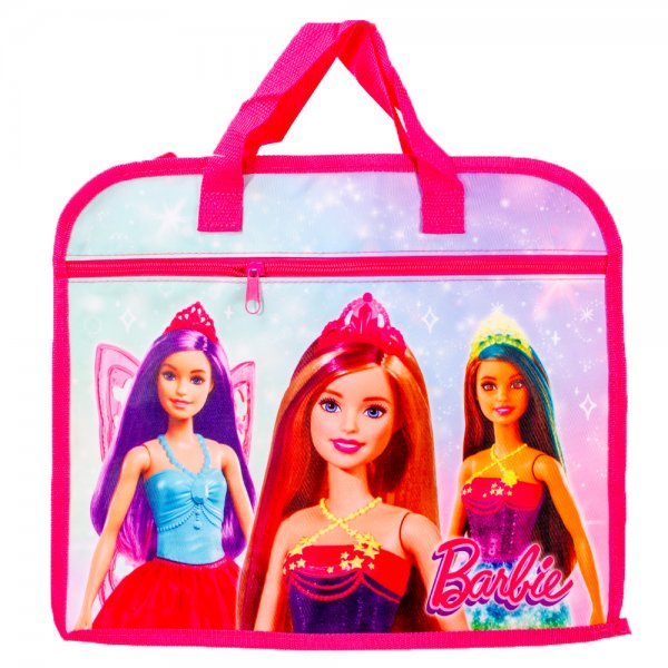 1717-3162 BARBIE CHILDREN SCHOOL ZIP BOOK BAG